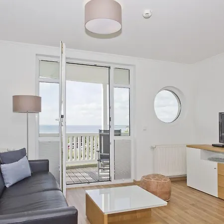 Mit Meerblick Und Balkon, Gratis Nutzung Vom Ahoi Erlebnisbad Und Sauna In Sellin - Meeresblick 14 Goehren (Ruegen)