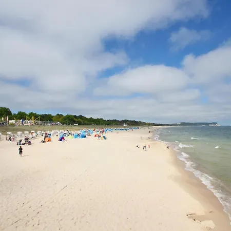 Mit Meerblick Und Balkon, Gratis Nutzung Vom Ahoi Erlebnisbad Und Sauna In Sellin - Meeresblick 14 Lejlighed